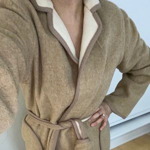 Reversible Wool Coat (with belt)